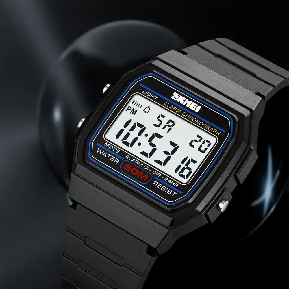 Stylish Sports Digital Watch Waterproof