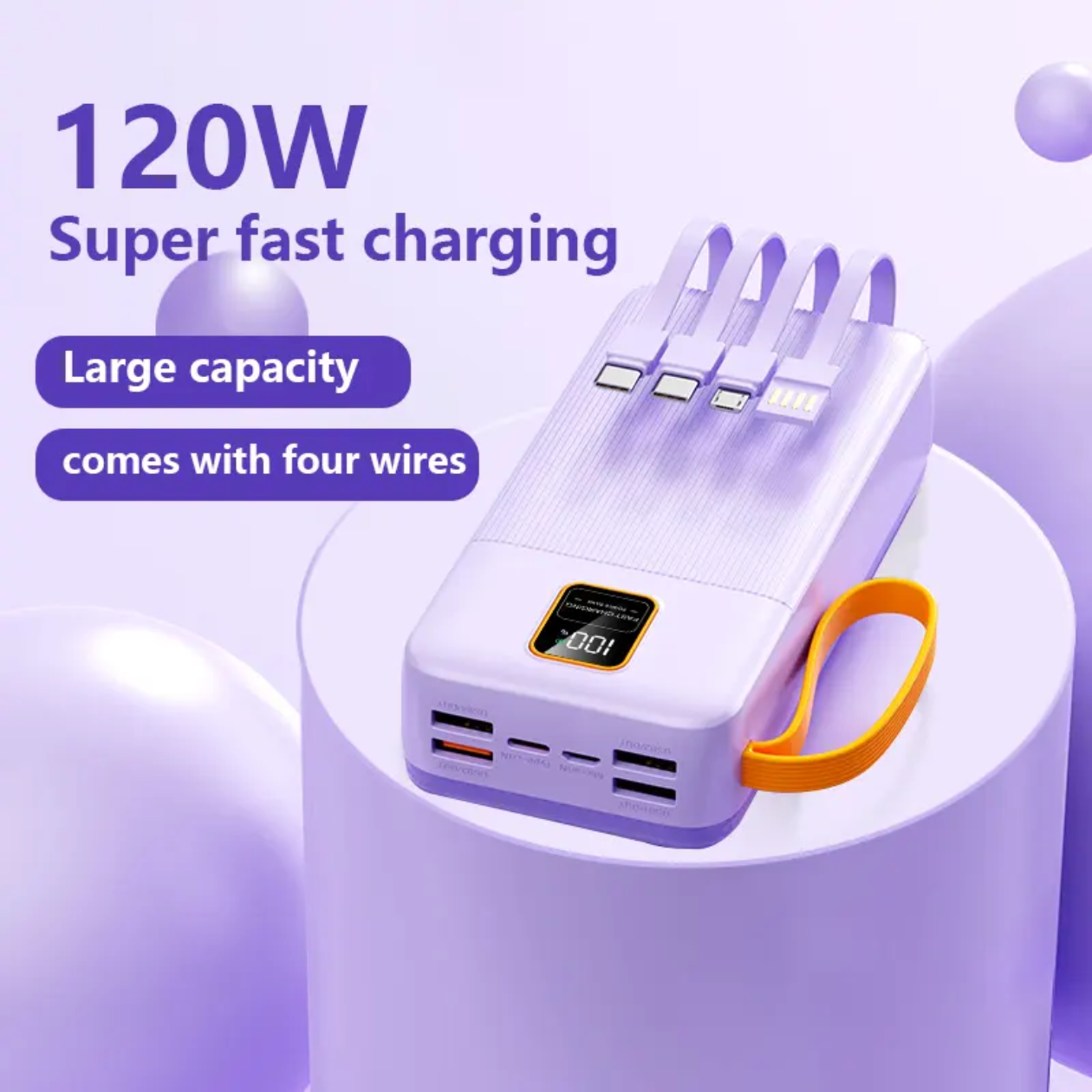 Super Fast 120w 20000mah 120w Power Bank