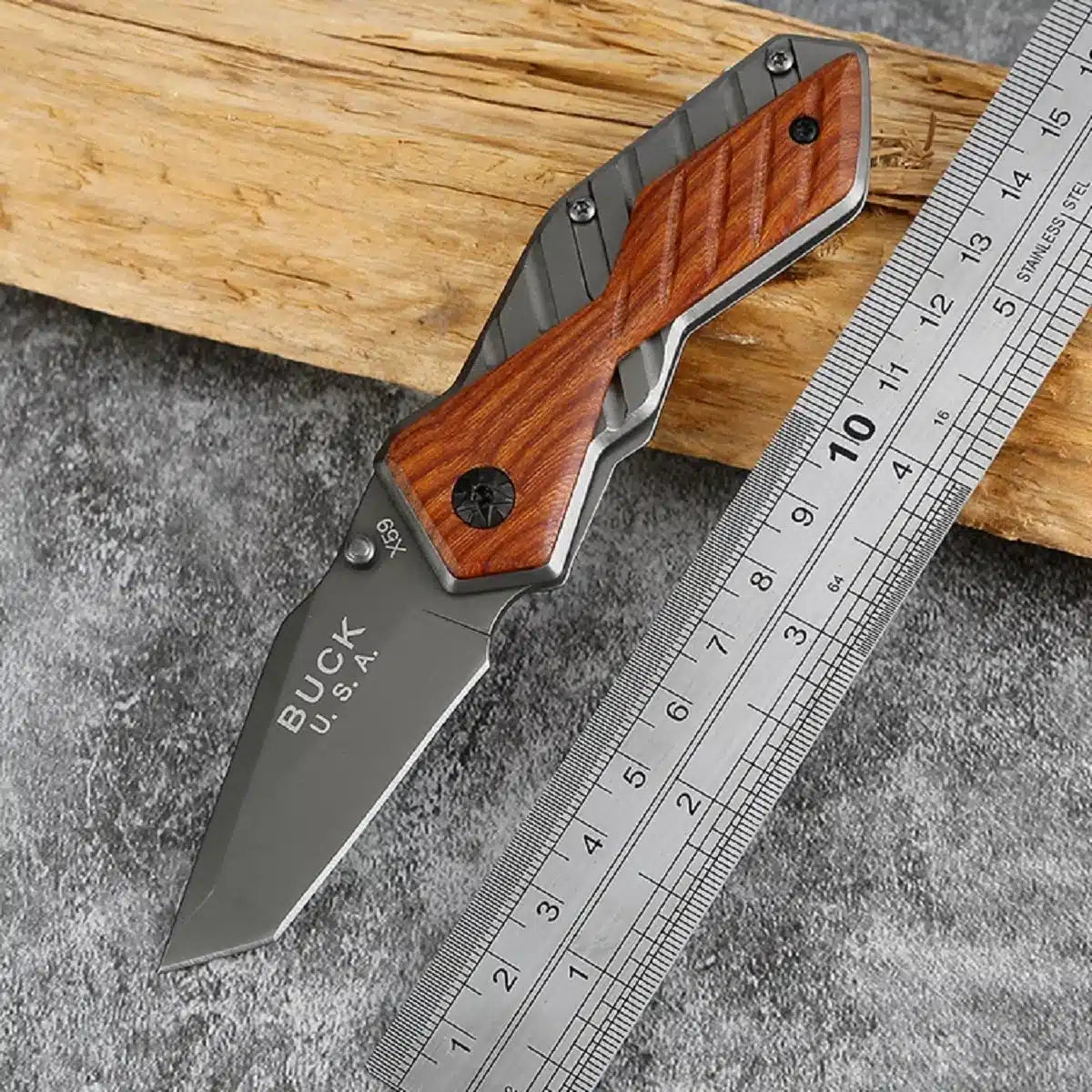 Buck x59 folding pocket knife