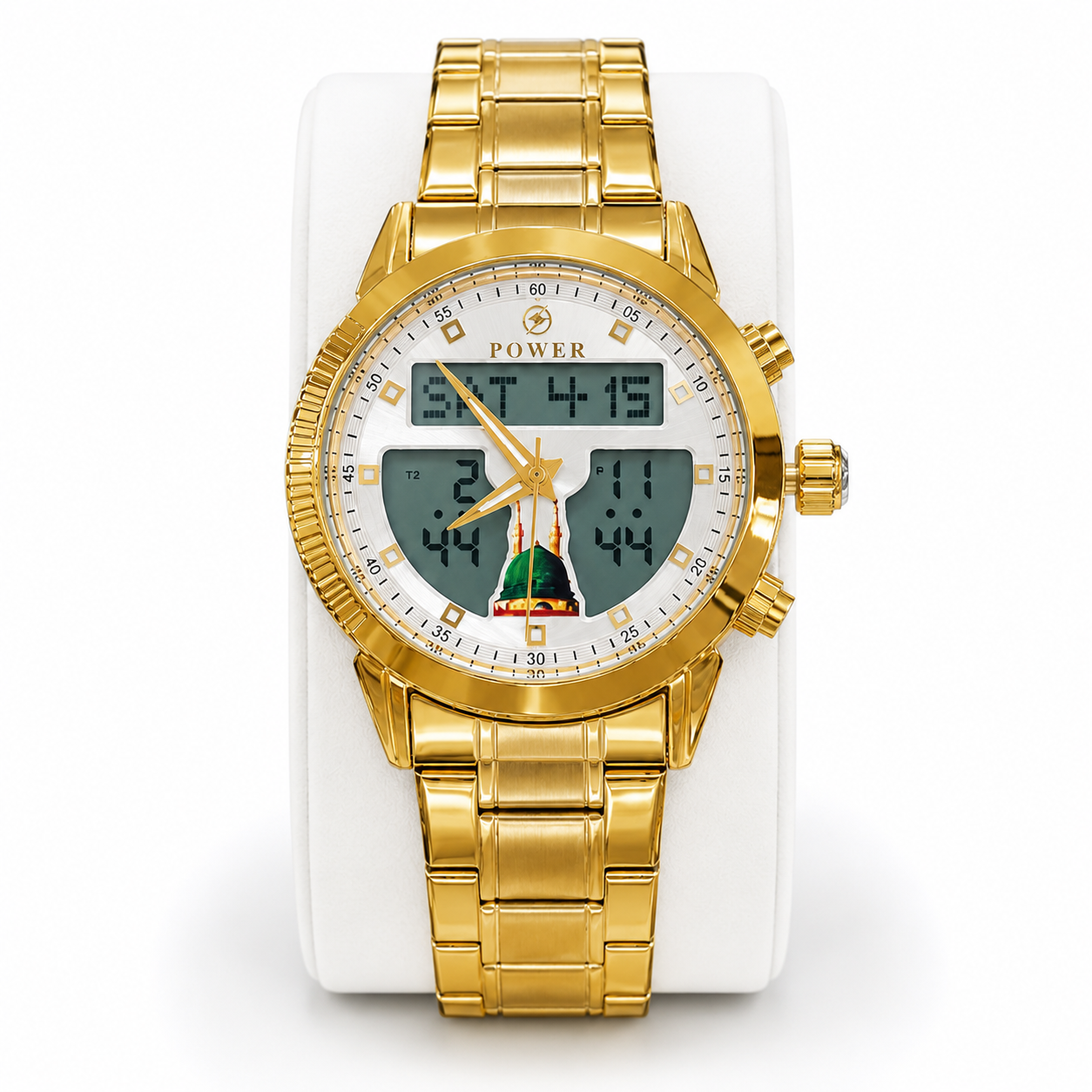 Makkah Madina Stainless Steel Saudi watches waterproof