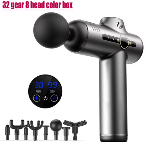 99 Level Massage Gun Deep Body Massager For Muscle Body Neck Massager Electric Fitness Equipment
