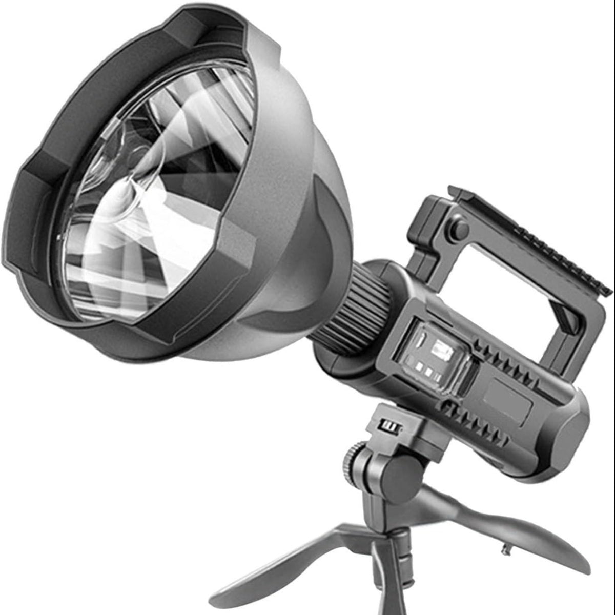 LED Rechargeable Spotlight Flashlight, 90000 High Lumens, Super Bright Handheld Led