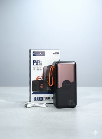 80000mah Super Fast 68w power bank