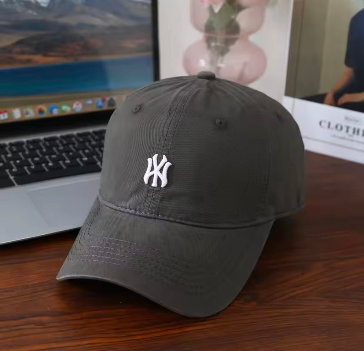 Fashion Letters Embroidery Baseball Sun Hat Unisex Adjustable Cotton