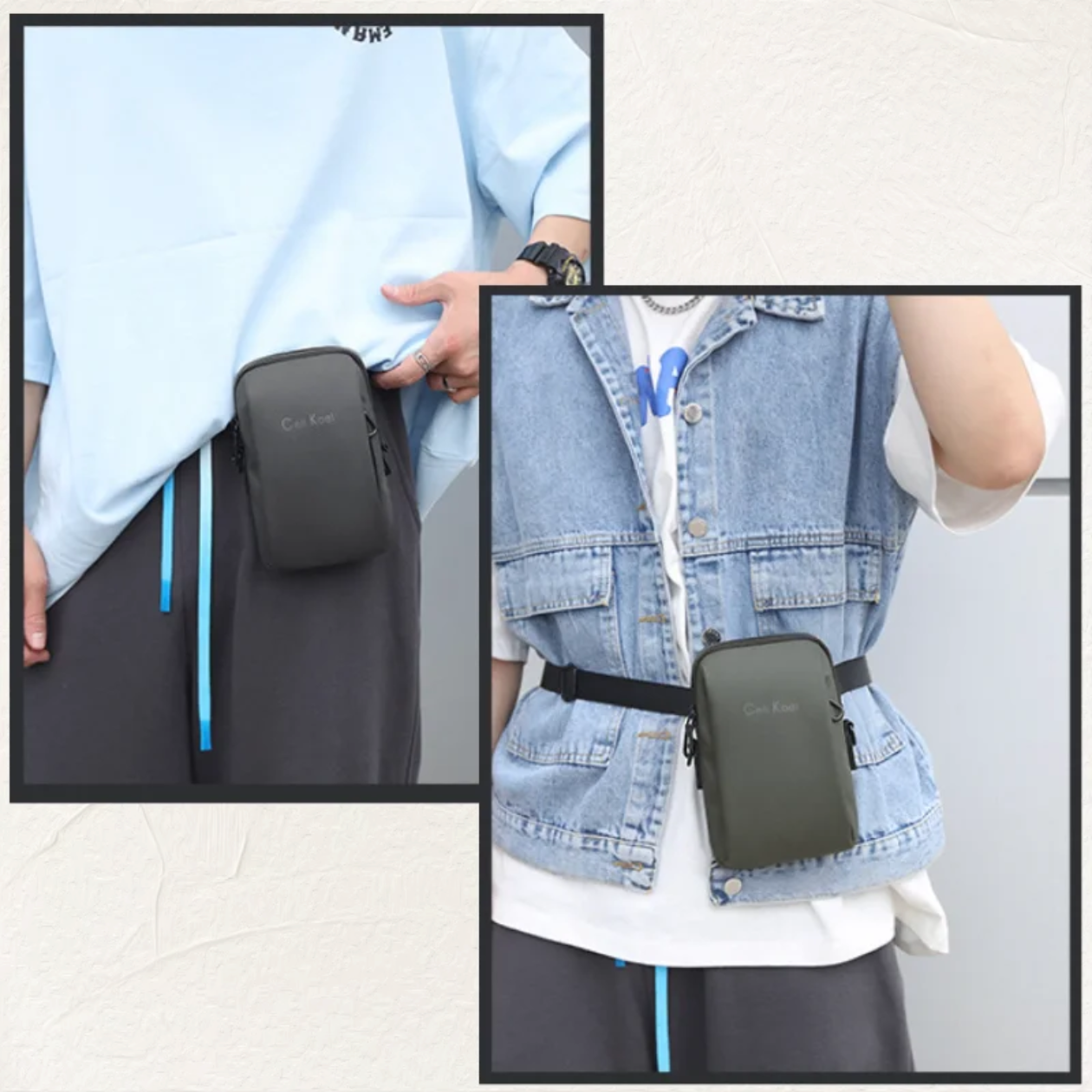 Multifunctional Nylon Tactical Waist Pack with Buckle