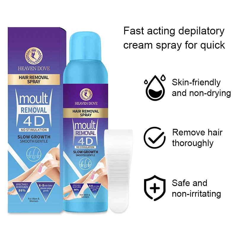 Heaven Dove Moult 4d Hair Removal Spary