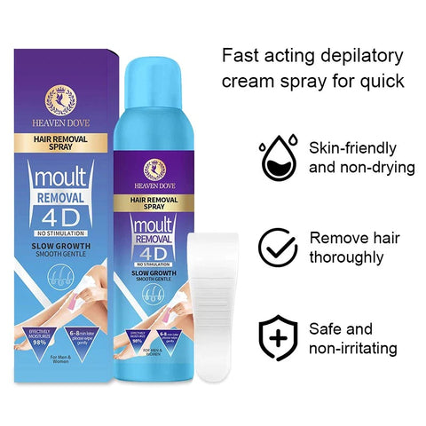 Heaven Dove Moult 4d Hair Removal Spary