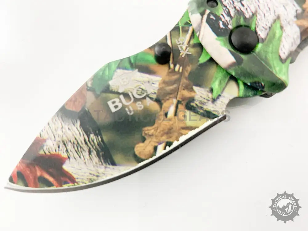 Buck X75 Camo Hunting Knife