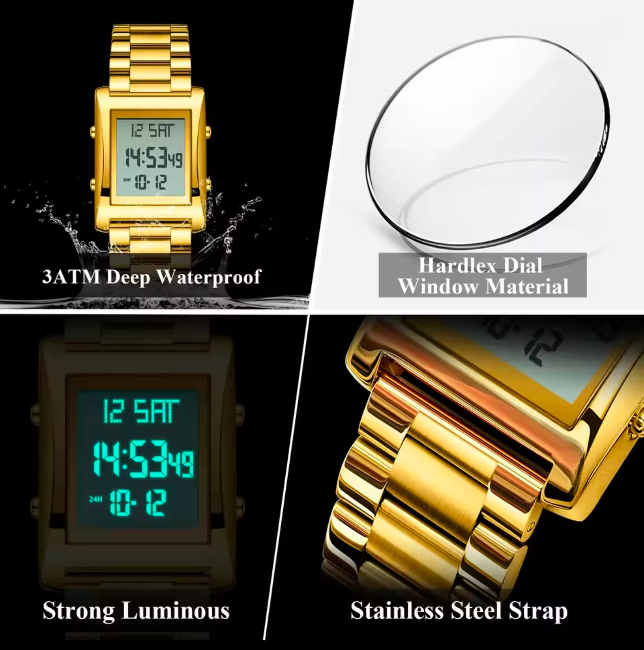 CARKISO Original Stainless Steel Men's Watches