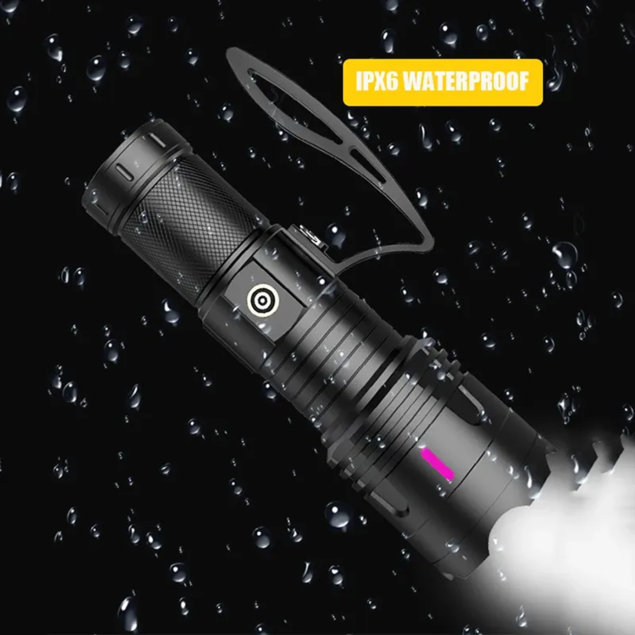 3000M Ultra Zoomable Torch with 18650 Lithium Betteries