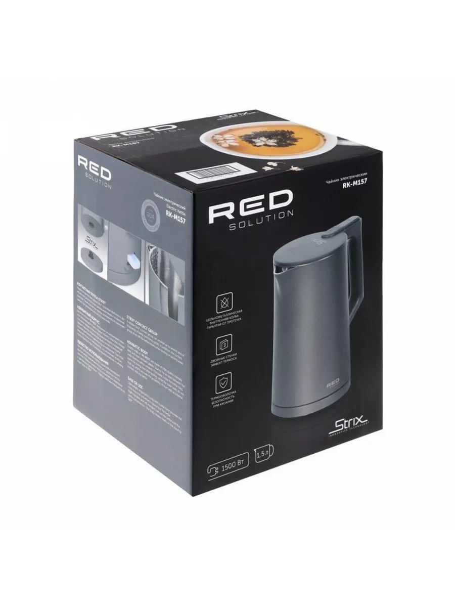 RED SOLUTION ELECTRIC KETTLE RK-M157