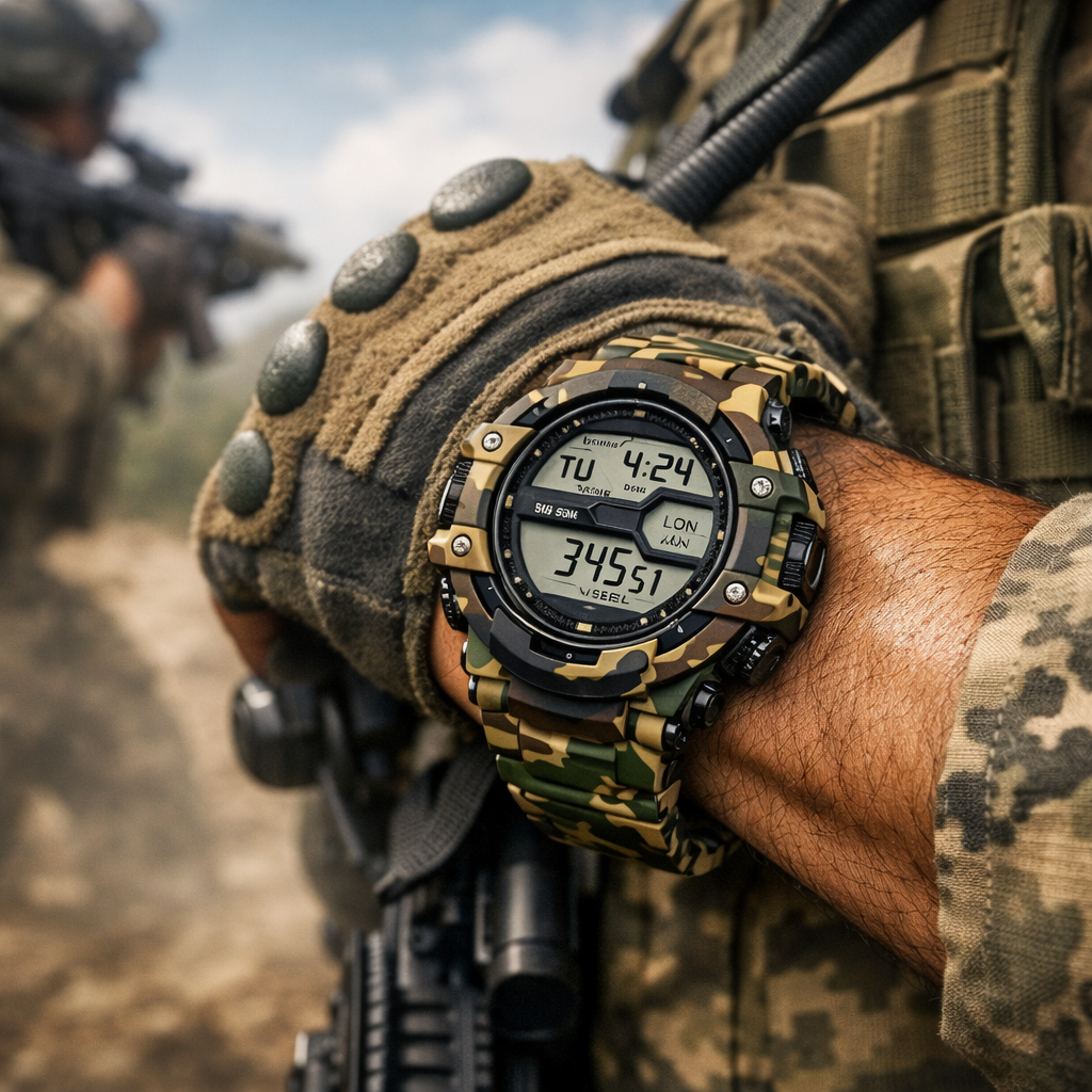 Military Top Brand Luxury Sport Watch Men Digital Watches 5 Bar Waterproof  Wristwatches