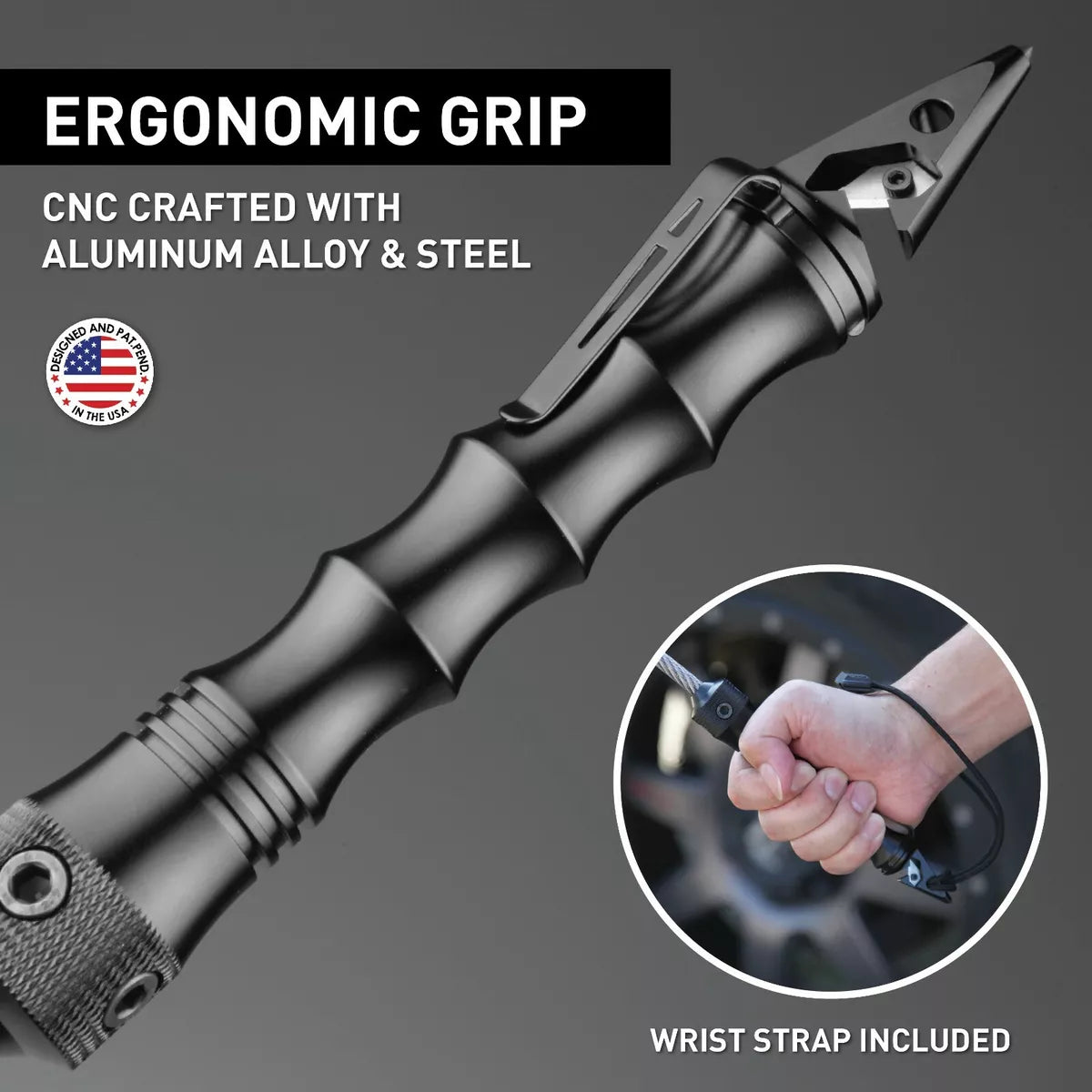 Emergency 46CM Outdoor EDC Portable Tactical Wire Whip