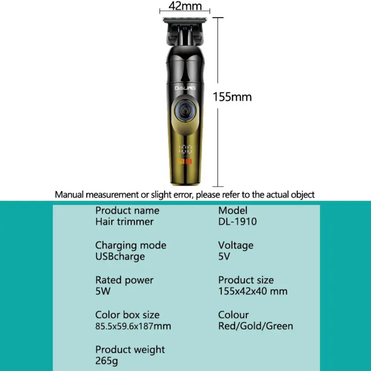 Daling Hair nose Clipper Shaver & Trimmer