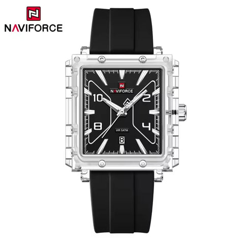 NAVIFORCE New Business Man Wristwatch Date Waterproof Luminous Luxury Watch