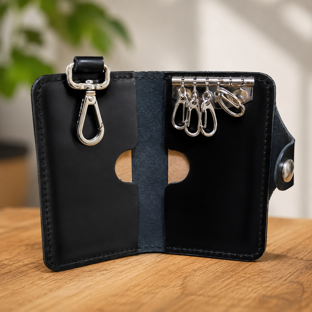 Smart Vintage Key Wallet Car Key Pouch Bag Organizer Keychain