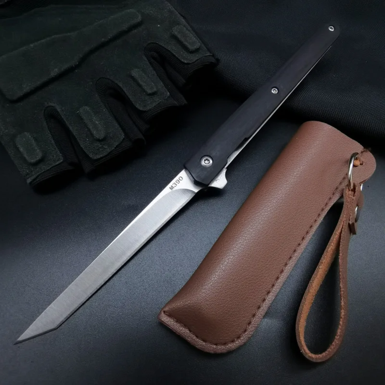 M390 Folding Slim knife