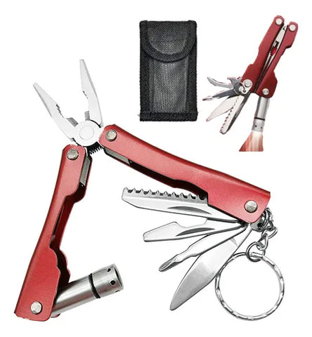 Multifunctional Pliers Stainless Steel Pocket Tool Keychain