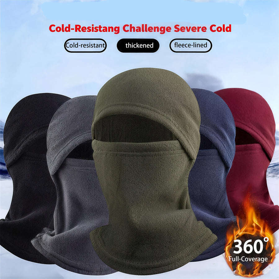 Winter Fleece Balaclava Mask Warm Camouflage Full Face Cover for Ski Motorcycle