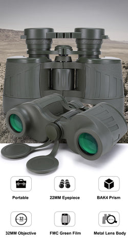 YukonGear Russian 12x40 Porro Binocular Telescope