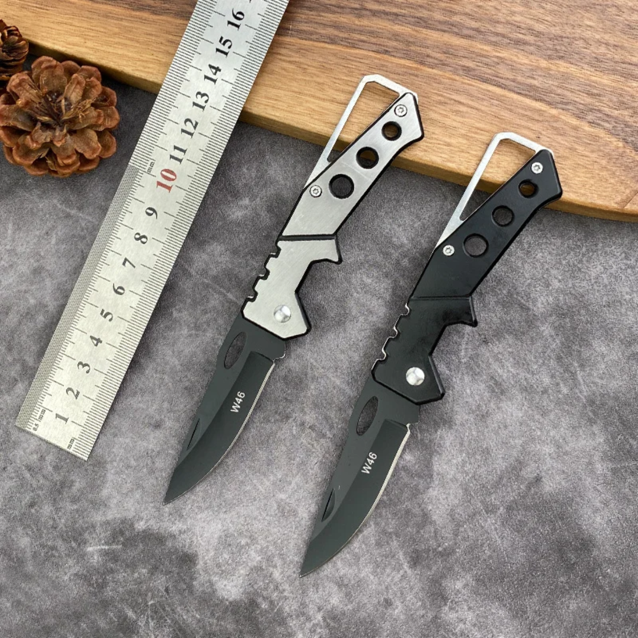 Mini Pocket Ring knife set
