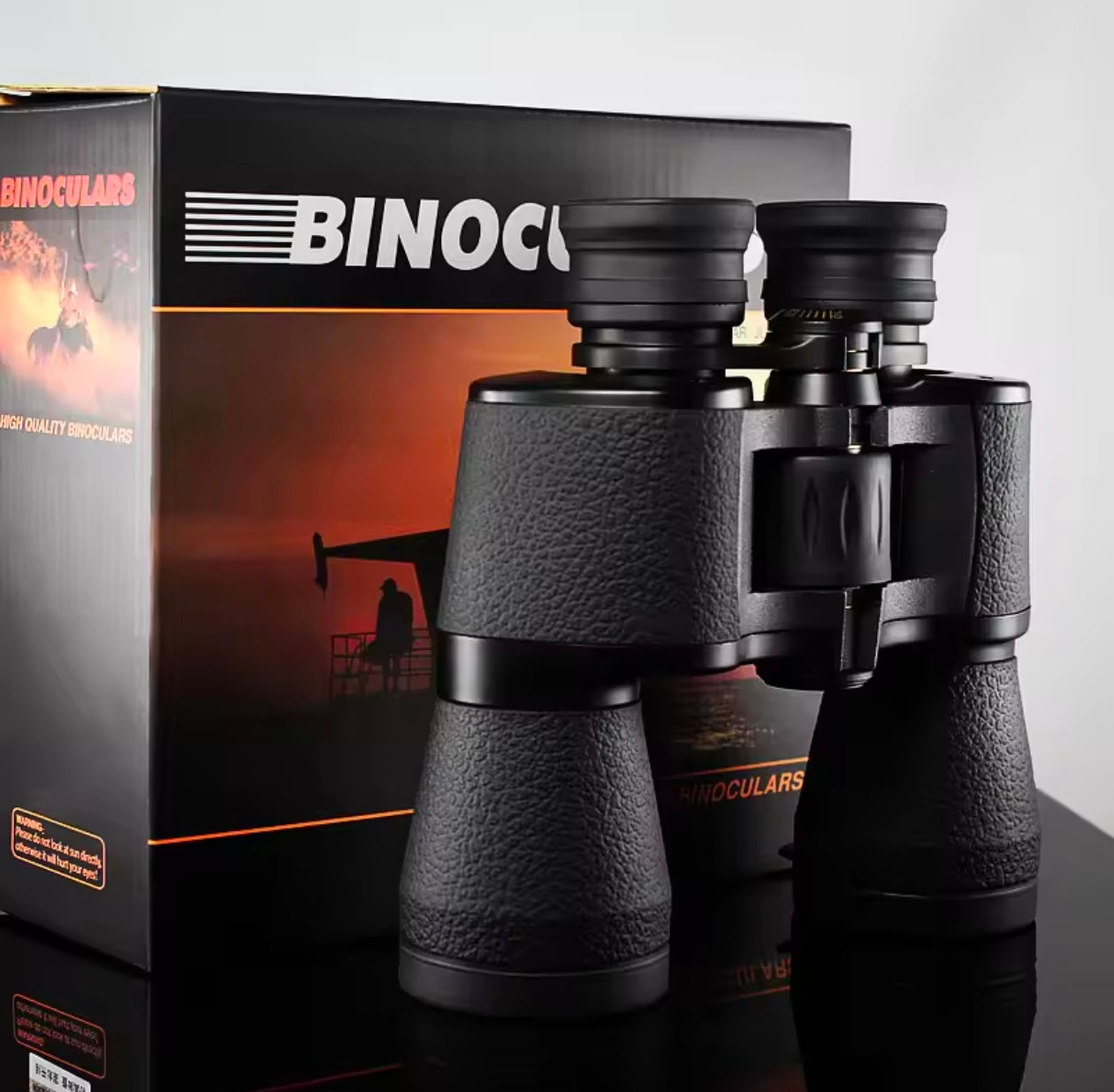 Russian Binocular Baigish 20x50 HD Powerful Military Telescope High Times Long Range Clear night vision