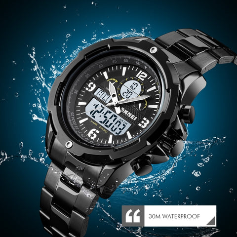 SKMEI 1499 Model Double Time WaterProof Watch