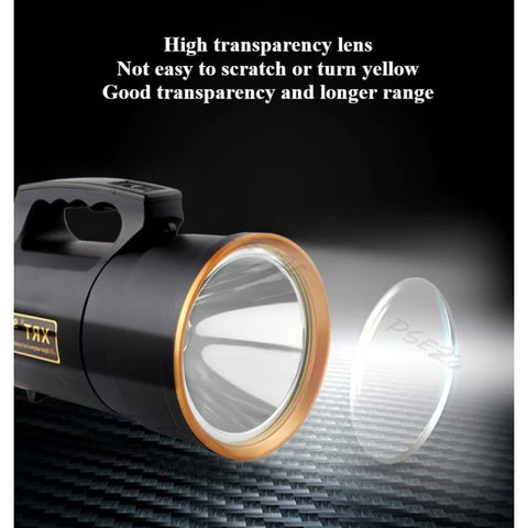 Long Range Strong Search Light lithium batteries Household Use Large Capacity USB Charging XRT