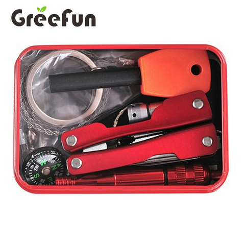 6 in 1 SOS survival tool kit