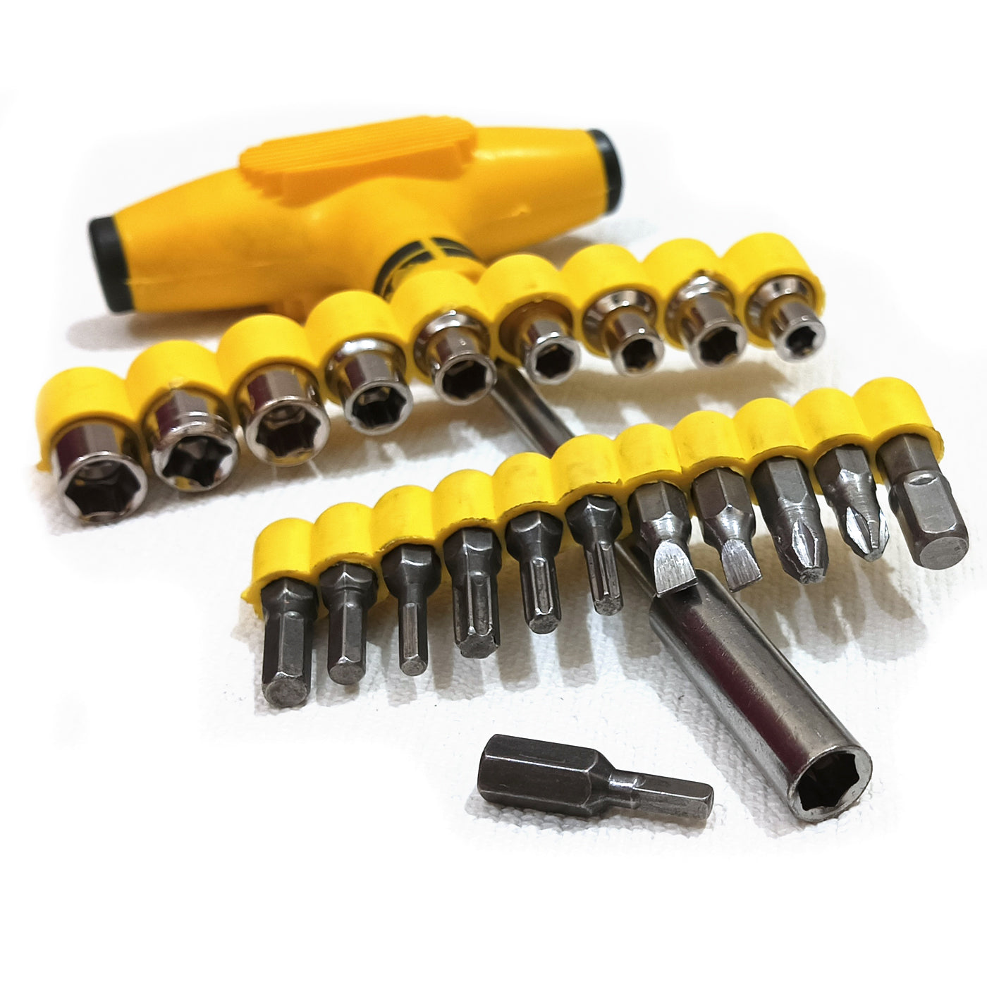 24 in 1 Professional Tools -T Shape Screwdriver
Set JL-1080 Batch Head Ratchet Pawl Socket
Spanner Hand Tools | 24pcs Multifunction
repair opening tool kit