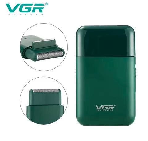 VGR 3 in 1 Men's Hair Trimmer Grooming Kit USB Rechargeable v-390