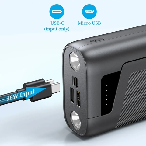 20000mah PD Super Fast 22.5W Fast Charging with Flash Light