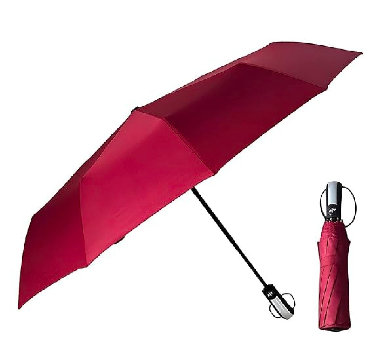 Foldable imported Windproof double Layer umbrella