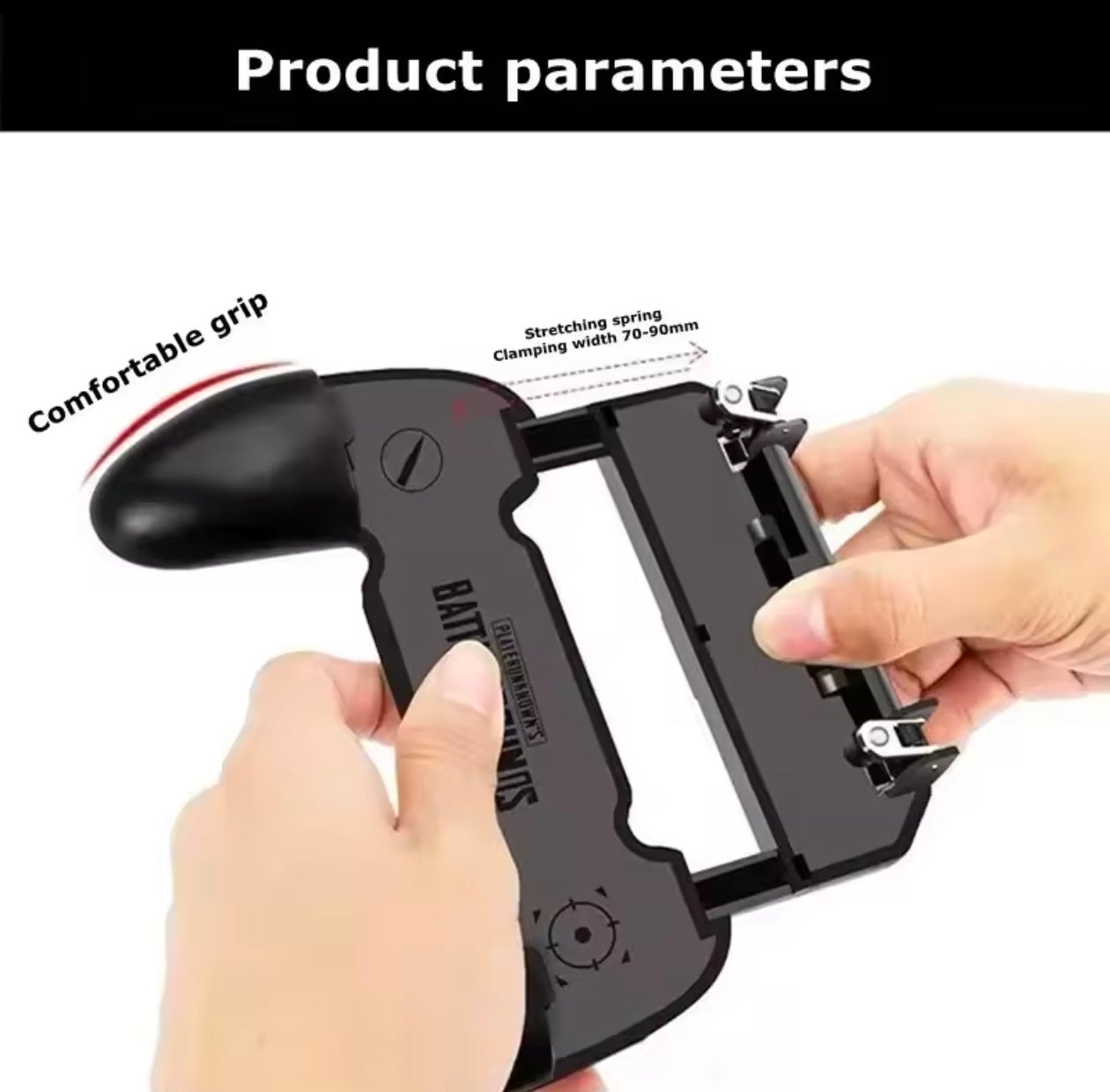 PUBG Game Controller with Built-in L1 R1 Triggers