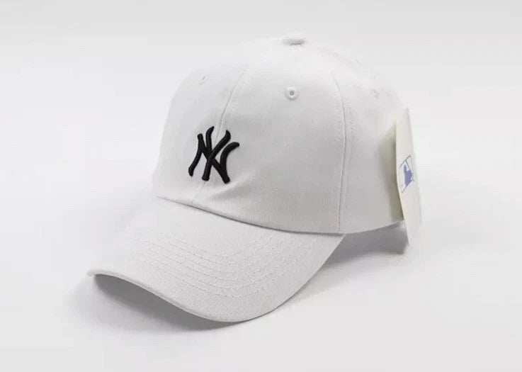 Fashion Letters Embroidery Baseball Sun Hat Unisex Adjustable Cotton