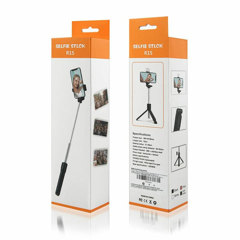 R1S Bluetooth Tripod Selfie Stick
