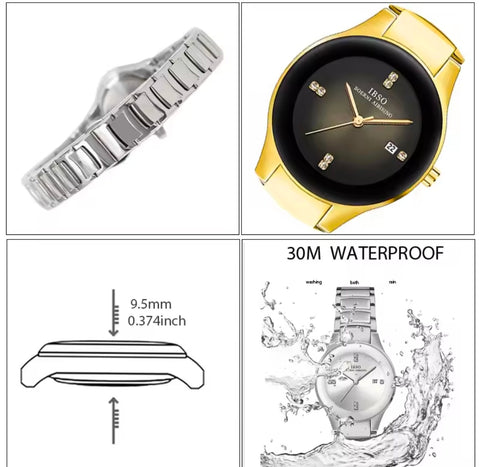 Sveston Ladies stylish watch waterproof 43mm