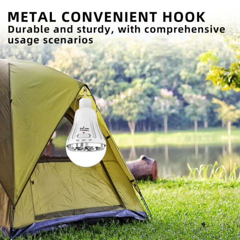 Solar Led Light Bulb Outdoor 5V 20Leds Portable Sunlight Emergency Powered Energy Hanging Rechargeable Lantern
