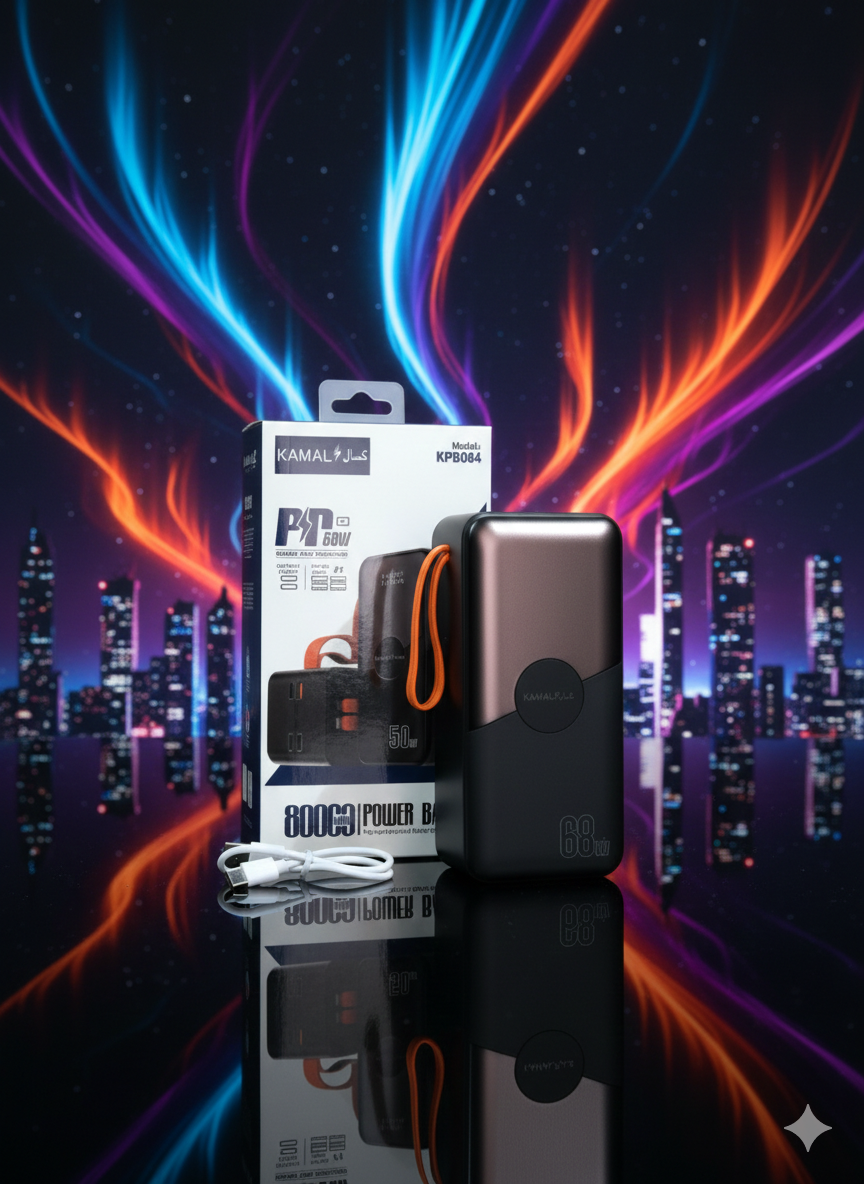 80000mah Super Fast 68w power bank