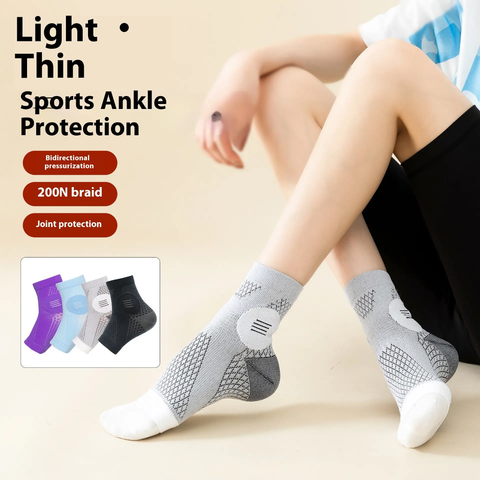 2pcs Arch Support & Ankle Compression Socks