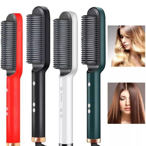 Pro Hair Straighter Brush Automatic Electric Straighter Hair Iron Hair Straightener Comb Retail Package Free Shipping