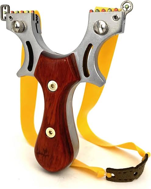 Professional Stainless steel Sling shot (Wood)