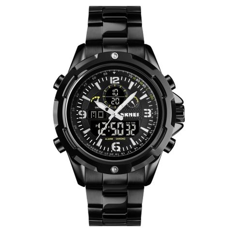 SKMEI 1499 Model Double Time WaterProof Watch