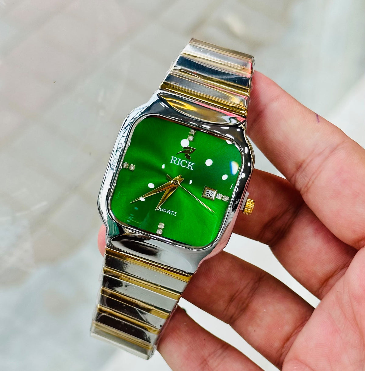Rick Stainless Steel Waterproof Watch