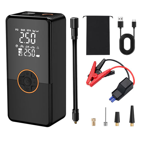 8000mah 14.8V Portable Jump Starter & Air Compressor Combo