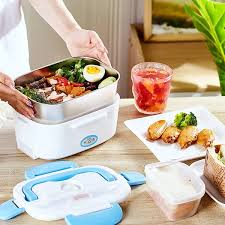 Portable Electric Lunch Box Food Heater Heated Lunch Box