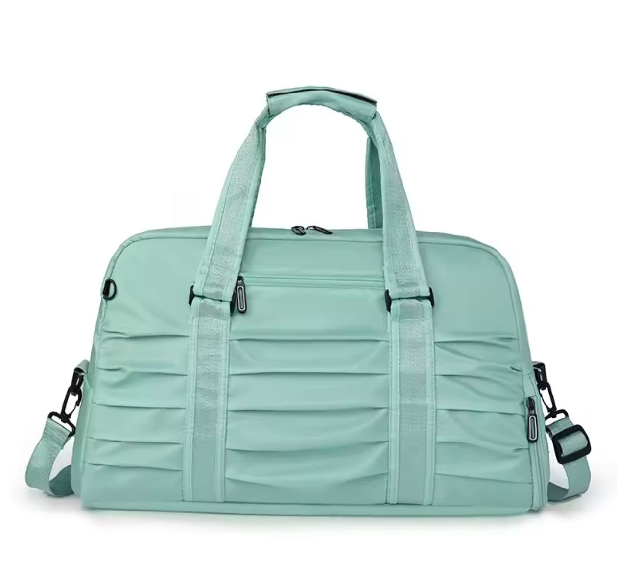 Multifunctional Duffel Bag for Men or Women with Shoe Laptop & Wet Compartment