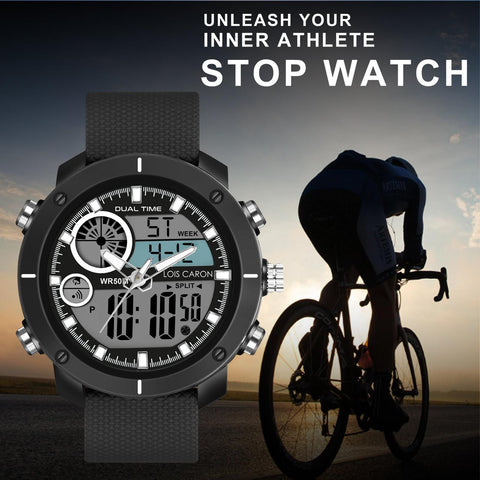 Power 1361 Hombres Reloj Digital Movement 50m Waterproof
Watch