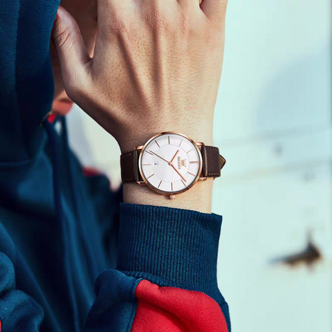 Power Brand Ultra thin Fashion Quartz Watch 30M Waterproof