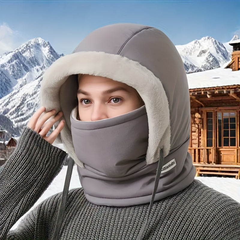 Winter Trapper Trooper Hat Windproof Thermal with Ear Flap